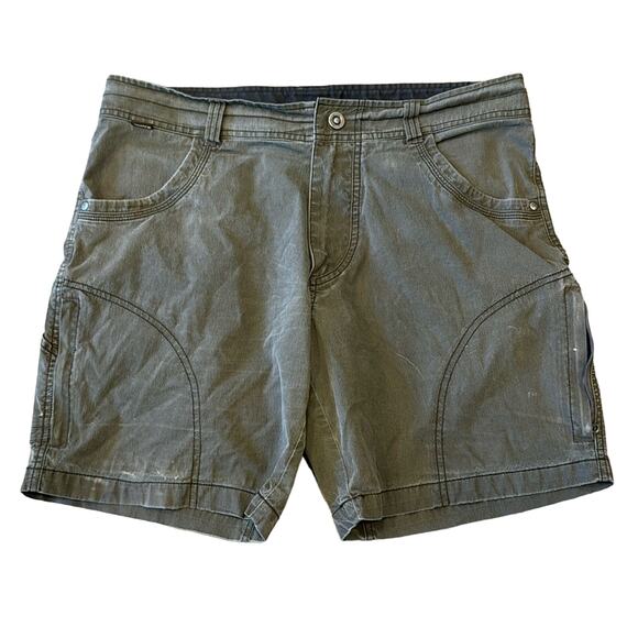 Kuhl Men's Ramblr Shorts Gun Metal Size 34 - Picture 2 of 14